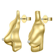 ANATOMY | 18K Gold Booby Stud Earrings