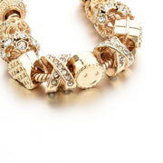 Smiles & Gifts Charm Bracelet Dressed With CZ Diamonds